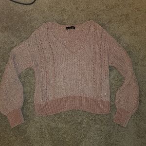 New Pink Sweater Size L